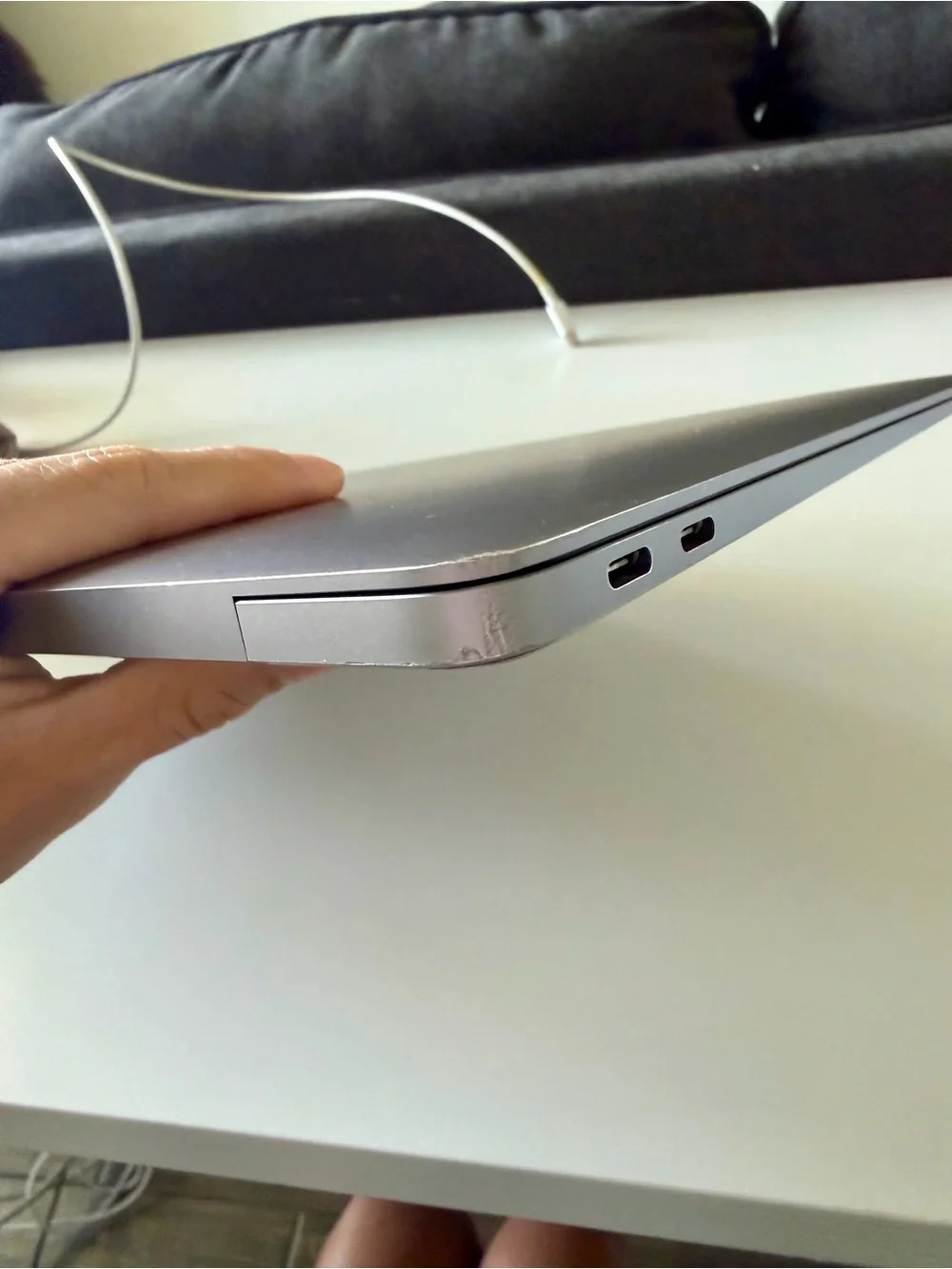 Apple Space Gray MacBook Laptop